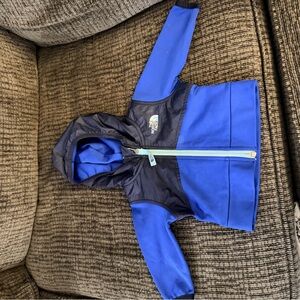 The North Face Kids Raincoat - Blue and Black